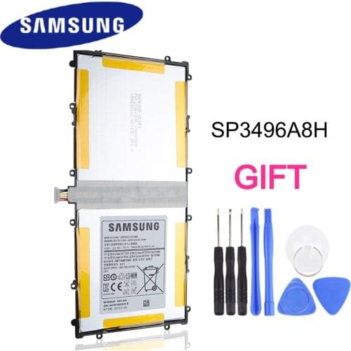 SP3496A8H Original Tablet Battery For Samsung Google Nexus 10 GT-P8110 HA32ARB Genuine Replacement Battery 9000mAh