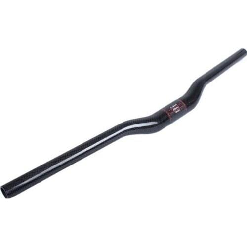 31.8mm Full Carbon Fiber Straight Handlebar MTB Bike Bicycle Flat Bar Riser Bar Model:Riser Length:720mm
