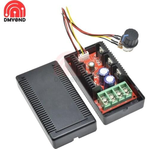 2000W DC 12V 24V 48V MAX 40A DC Motor Speed Controller PWM Voltage Regulator Adjustable Power Control HHO RC Fan Governor