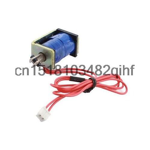 Replacement DC 12V 13.8W 500g Force 5mm Stroke Pull Solenoid Electromagnet