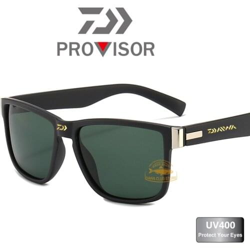 DAIWA Fishing Glasses Mens Outdoor Fishing Polarized Sunglasses Seaside Vacation UV Protection Fashion Riding Windproof Glasses
