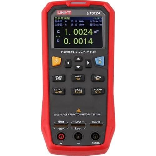 UNI-T UT622A UT622C UT622E Handheld Digital LCR Meter Frequency Inductance Resistance Capacitance Tester Multimeter Ohmmeter