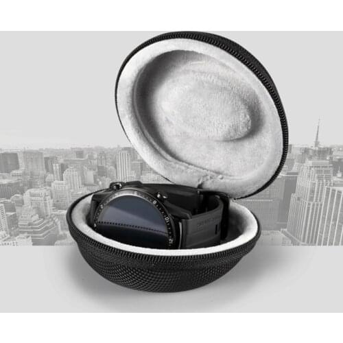 Zipper Waterproof Single Watch Case Storage Box Soft Interior Cushioned Portable Container for Smartwatch Wristwatch Wholesales