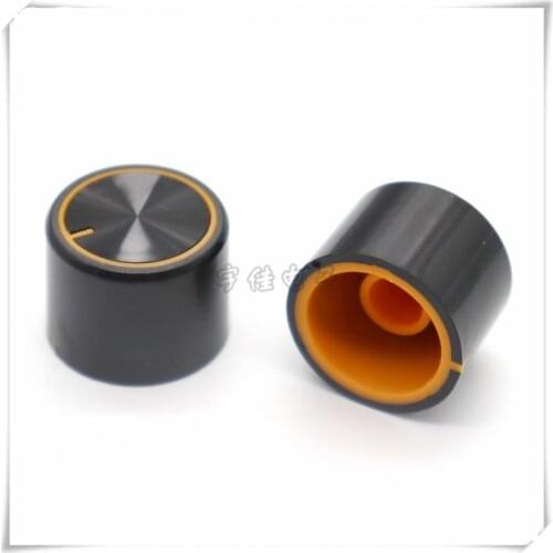 10 Piece 20*15MM two-color plastic knob cap flower shaft knob cap potentiometer knob cap