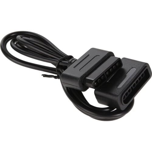 100pcs 1.8m Game Extension Cable Cords Data Transfer Cables Replacement for Nintendo SNES Controller Extension Cable