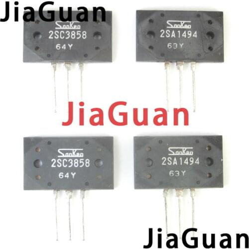 2pairs High power diode triode Sanken 2SA1494 2SC3858 MT-200 Audio Power Amplifier tube New HIFI amplifier SK A1494 C3858