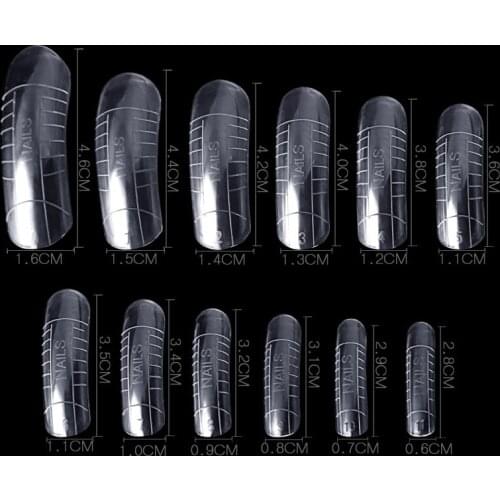240pcs/bag fake fingernails plastic art nail decoration Artifica nail professional manicure DIY false full nail tips for lady