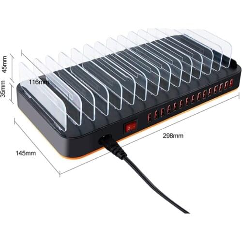 BST-815 multi-port mobile phone power supply station 0.3A input current USB detachable bracket charging port
