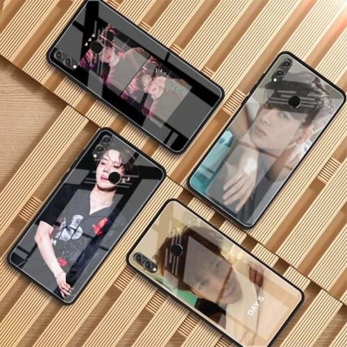 Jackson Wang Tempered Glass Phone Case For Huawei P20 P30 pro P40 lite Mate 20 30 pro 30 lite