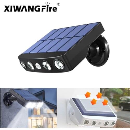 Sensor Waterproof Garden Solar Light Powerful LED Solar Wall Light Motion Outdoor Trail Street Led Wall Light Spotlight Torch