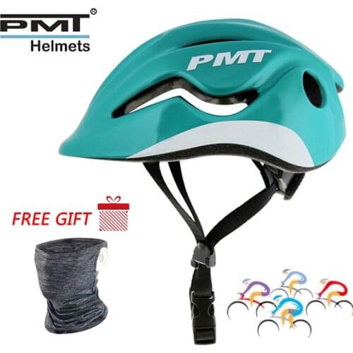 PMT Kid Bicycle Helmet Super Light Childrens Riding Intergrally-molded Helmet For 4-10 Years Old Outdoor Sports MTB Safety Caps