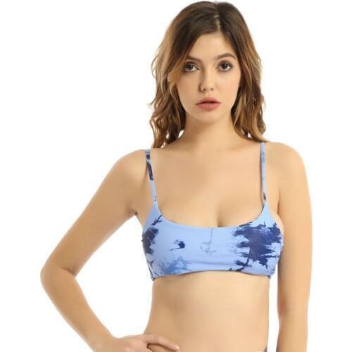 Womens Harness Bra Sexy Lingerie Bikini Tops Swimwear Adjustable Fitness Bra Tops Removable Padded Bra Swimwear Beachwear