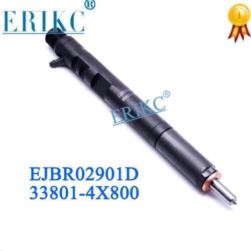 EJBR02901D 33801-4X800 Diesel Common Rail Injector EJBR0 2901D Fuel Nozzle EJB R02901D for Delphi KIA HYUNDAI Terracan 2.9 CRDi