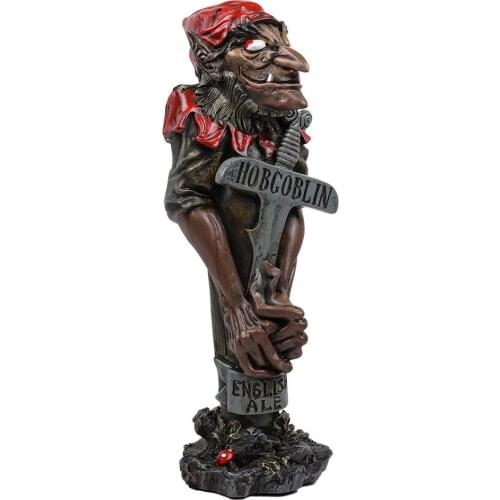10.25'' Garden Gnome Statue Collection, Yard Sculpture Wicked Wizard HOBGOBLIN Figurine Outdoor Lawn Decor Home