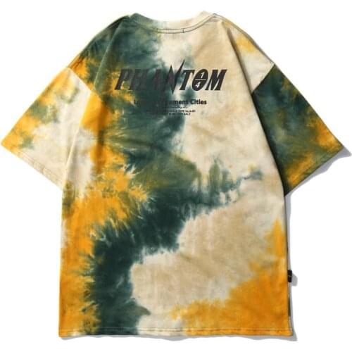 Summer Japanese and Korean style new Harajuku style printed short-sleeved T-shirt men and women t-shirts