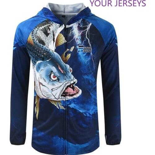 New Autumn Fishing Shirt Anti-UV Hooded Breathable Quick Dry Sun Protection Professional Clothing Pesca DAIWA Pesca Camiseta