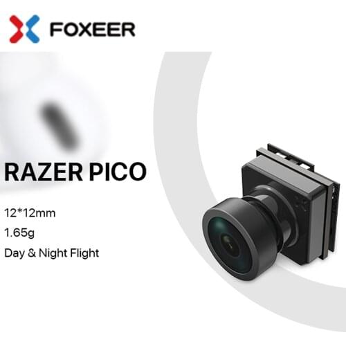 New Foxeer Razer Pico 1200TVL 12*12mm 1/3" big sensor 18mm M7 LENS PAL/NTSC 4:3 16:9 LOW Latency FPV Camera