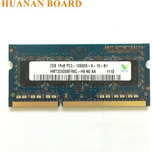 DDR3 2GB PC3-10600S 1333Mhz 2gb Laptop Memory 2G PC3 10600S 1333 MHZ Notebook Module SODIMM RAM