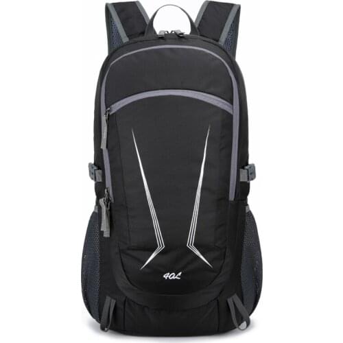 Outdoor Folding Backpack Nylon Waterproof Light Weight Climbing Backpack Women Men Sport Bag Cycling Hiking