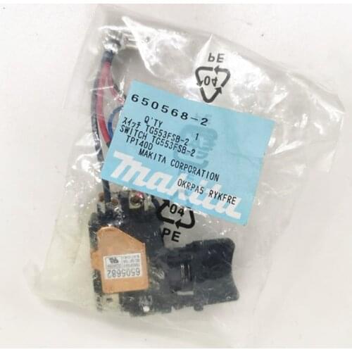 Switch 650568-2 for MAKITA 6505682 BTP140Z BTP140SFE BTP140RFE BTP130Z BTP130SFE BTP130RFE BTP130 A