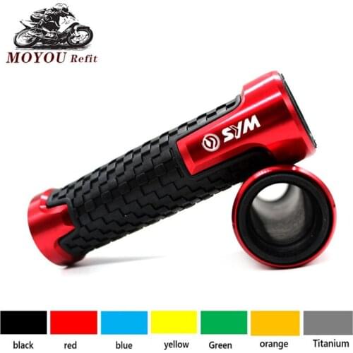 For SYM Joymax Z 125 200 250 300 GTS 250i 300i T3 Maxsym 400 600i TL 500 Joyrides CRUISYM 300 7/8"Handle grips Handlebar grip