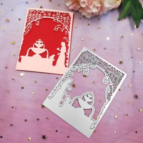 Fairy tale cover metal cutting dies 2019 new DIY scrapbook stamp greeting card decorative arts and crafts embossing mould