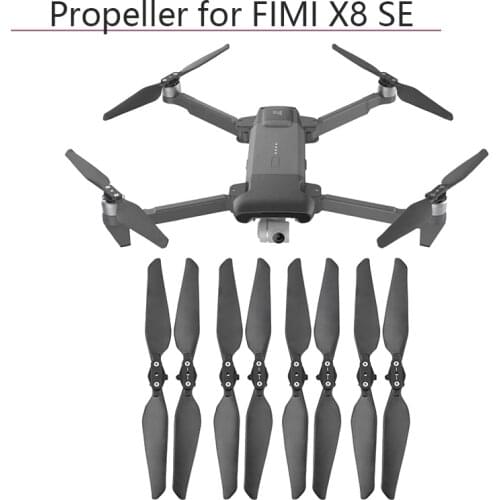 2/4/8pcs Foldable Propeller for FIMI X8 SE 2020 Quick Release Props Blades CW CCW RC Quadcopter Replacement Drone Accessories