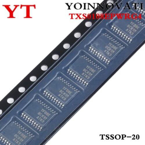 5PCS 10PCS TXS0108EPWR YF08E TXS0108 8BIT TXS0108EPWRG4 20TSSOP Best quality