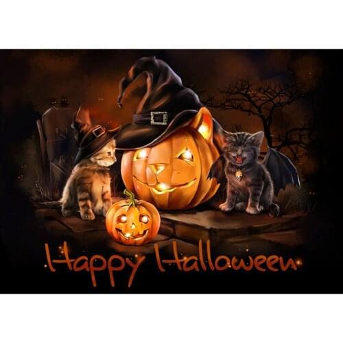 Full Square/Round Drill 5D DIY Diamond Painting "Happy Halloween" Embroidery diamond Cross Stitch 5D Home Decor Gift