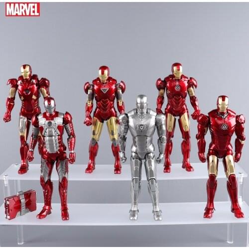 Disney Marvel Classic 7" Iron Man MK2 MK3 MK4 MK5 MK6 MK7 MK8 Movie Action Figure Avengers Tony Stark Legends Original Toys Doll