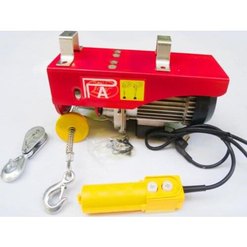 100/200kg Electric Winch strong quality handhold portable winch Workshop Garage Gantry Hoist Lifting 220V