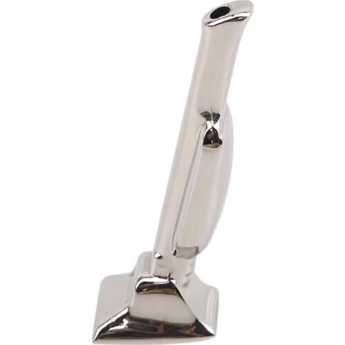 Exquisite Cigarette Filter Stainless Steel Mini Gold Man Trophy Pipe Tobacco Pipe High Quality Snuff Metal Smoking Pipe