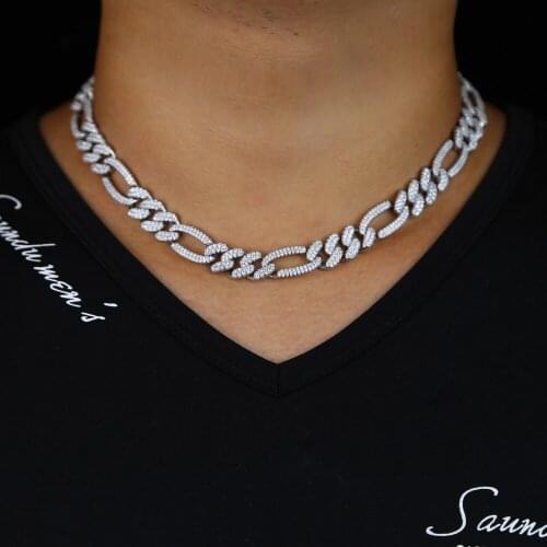 2020 Big size cuban chain12mm wide bubble miami curb cuban chain hip hop necklace rapper gift rock men women jewelry golden