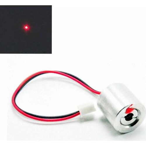 Mini 650nm 660nm 100mW 2.5V Red Dot Laser Diode Module w/ Cable