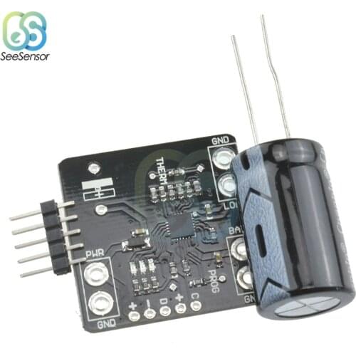 MCP73871 Solar Lithium Battery Charging Module DC 5V Lithium-Ion Lithium Polymer Battery Charger Board Power Bank