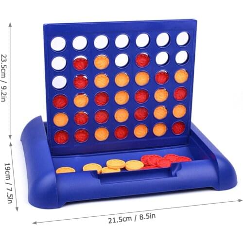 4 In 1 Line Board Game Kids Families Parties 4 In A Row Bingo Board Games Entertainment for Age 5 and Up