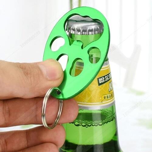 Wholesale 100pcs Metal pawprint beer bottle opener cheap bulk bottle opener keychain