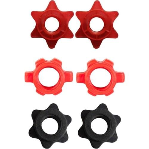 Non-slip Weightlifting Accessories Fixed Dumbbell Bar Clamp Dumbbell Accessories Dumbbell Nut Hex Nut Barbell Bar Screw