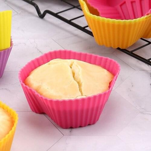 Silicone Cake Mold Irregular Shape Muffin Cupcake Baking Molds Kitchen Cooking Bakeware Maker DIY Cake Decorating Molds Tools