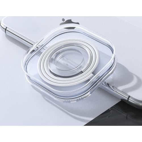 Silicone USB Cable Winder Multi-purpose Headphone Earphone Winder Wall Mounted Nano Cable Organizer Pad Sticky, Car Phone Holder