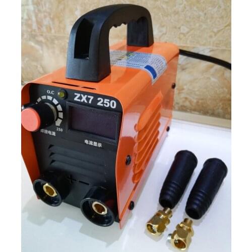 20-250A 25KVA IP21 Inverter Arc Electric Welding Machine IGBT/MMA/ARC/ZX7 Welder for Welding Electric Working Digital Display