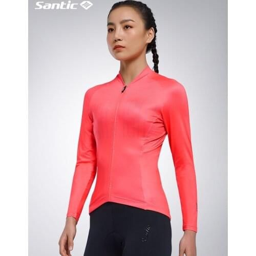 Santic Women Cycling Jersey Mtb Bicycle Clothing Ciclismo long sleeves Jersey road riding shirt road bike cycling clothing