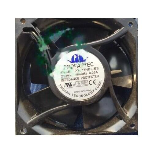 1pc fan new P2123HBL-ES P2123HBT-ES AC230V 0.06A freeship