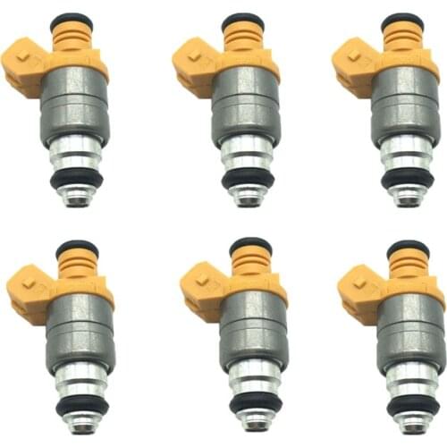 6Pcs Car Fuel injector For 96620255 96518620 96351840 New for Chevrolet Daewoo Matiz 0.8 1.0
