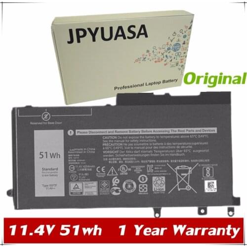 7XINbox 11.4V 51wh Original 93FTF D4CMT Laptop Battery For DELL TYPE 93FTF D4CMT Tablet