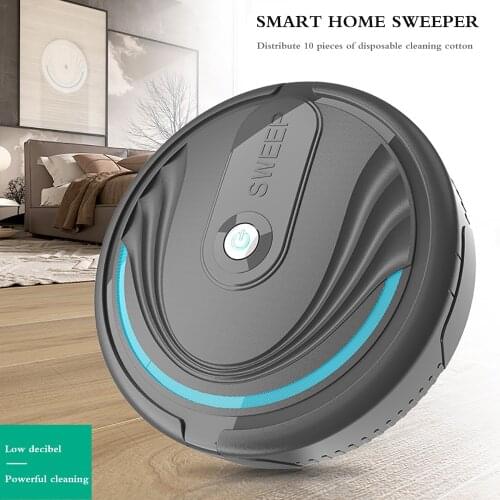 Mini Home Automatic Sweeping Vacuuming Robot Floor Cleaning Robot Vacuum Smart Dry Wet Sweeping Floor Cleaner Dust Catcher