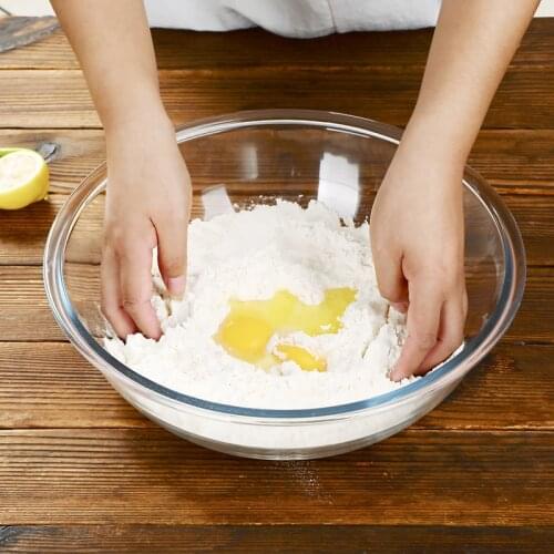 Large Bowls Big Heat-resistant Tempered Glass Bowl For Household Baking Egg Beating Mixing Bowl Fruit Salad Soup Cooking Tool