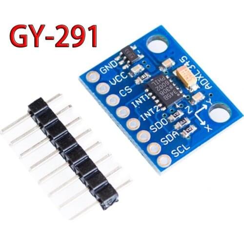 GY-291 ADXL345 digital three-axis acceleration of gravity tilt module IIC / SPI transmission