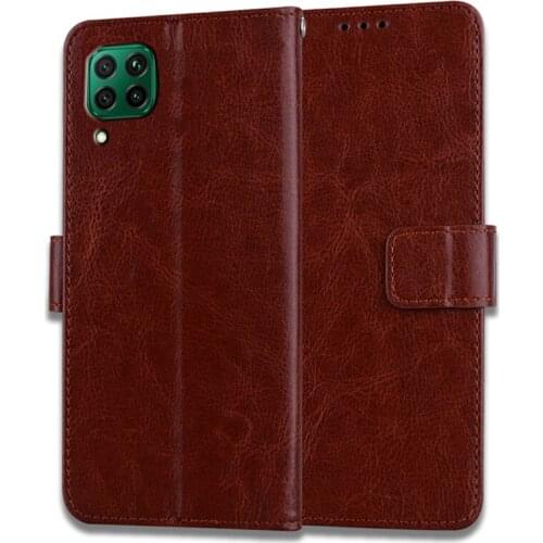 Huawei p 40 lite flip case leather cover for huawei p40 lite cover For on hauwei p 40 light p40lite 40lite 6.4 inch