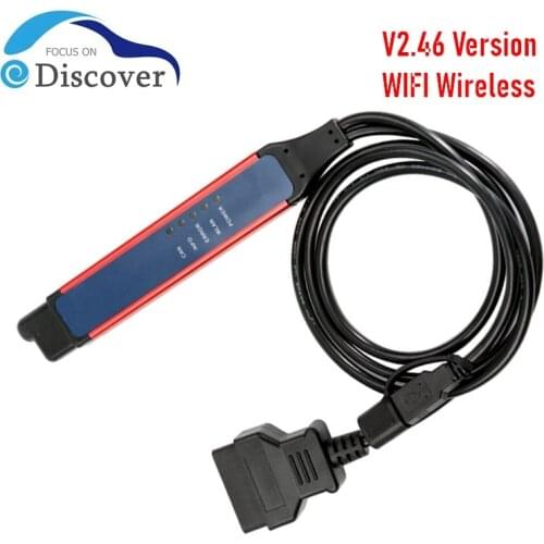 SDP3 V2.46 VCI3 Trucks Heavy Duty Diagnostics tool with Wifi Wireless OBD2 car Scanner support Multi-language VCI-3 2.46